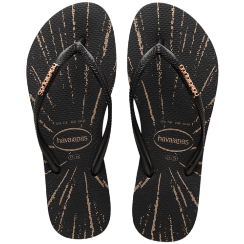 Metallic Print Flip Flops for Women by Havaianas - Product Details